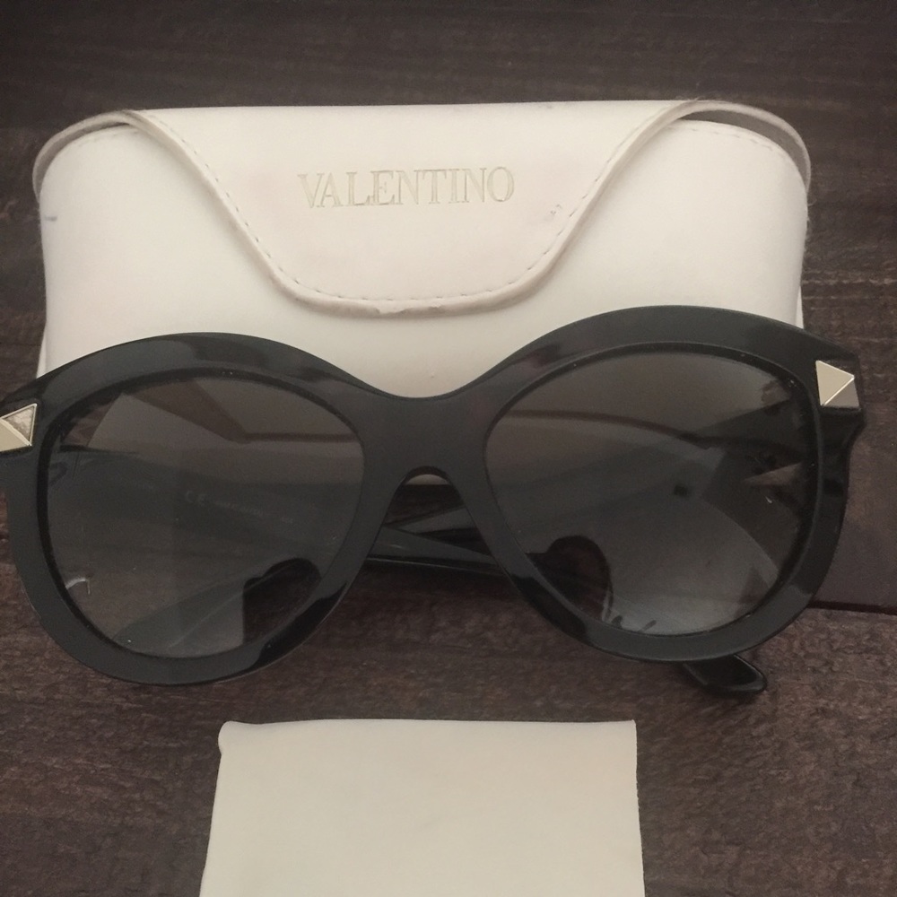Valentino rock stud sunglasses.