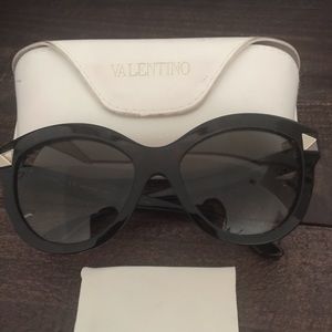 Valentino rock stud sunglasses.
