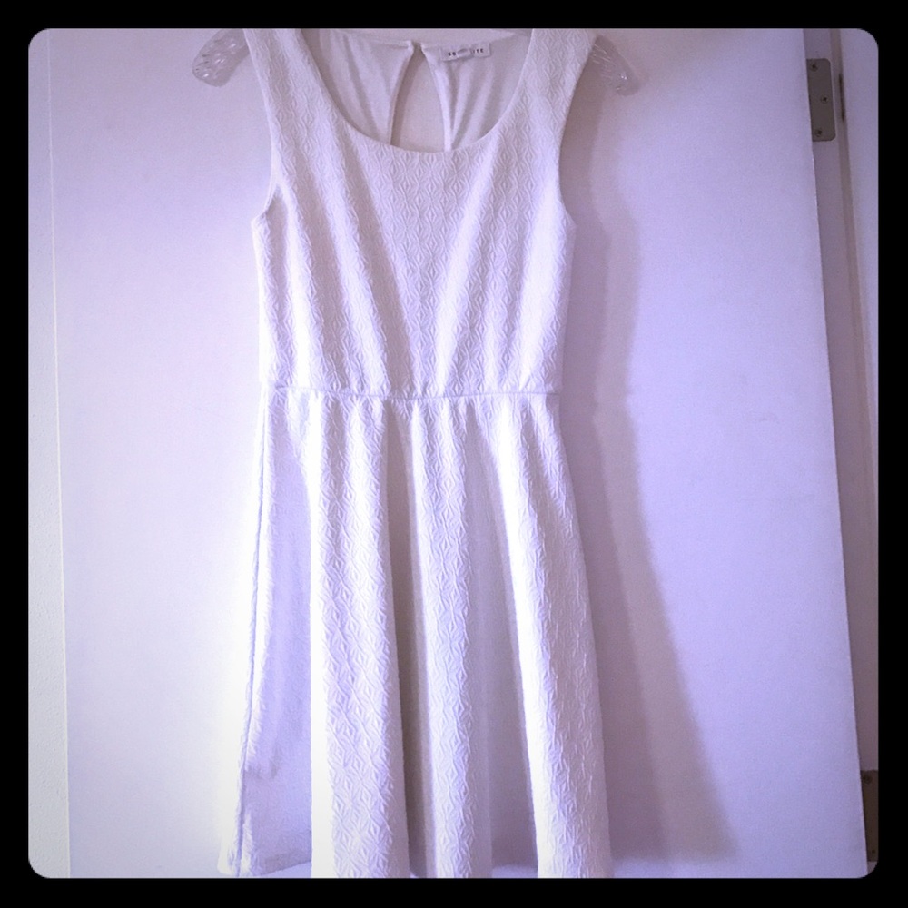 White summer dress