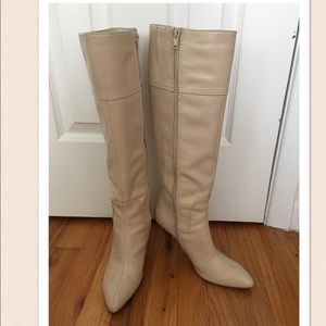 off white boots knee high boots