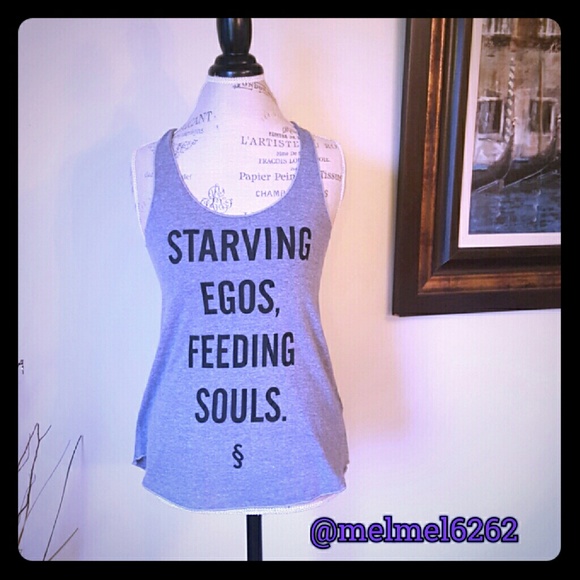 Starving Egos Feeding Souls Tank - Picture 2 of 3