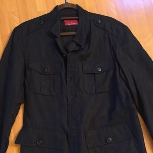 Zara Man black linen shirt
