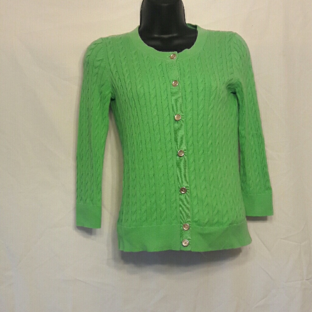 Talbots button down sweater
