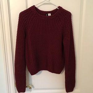 Cropped sweater