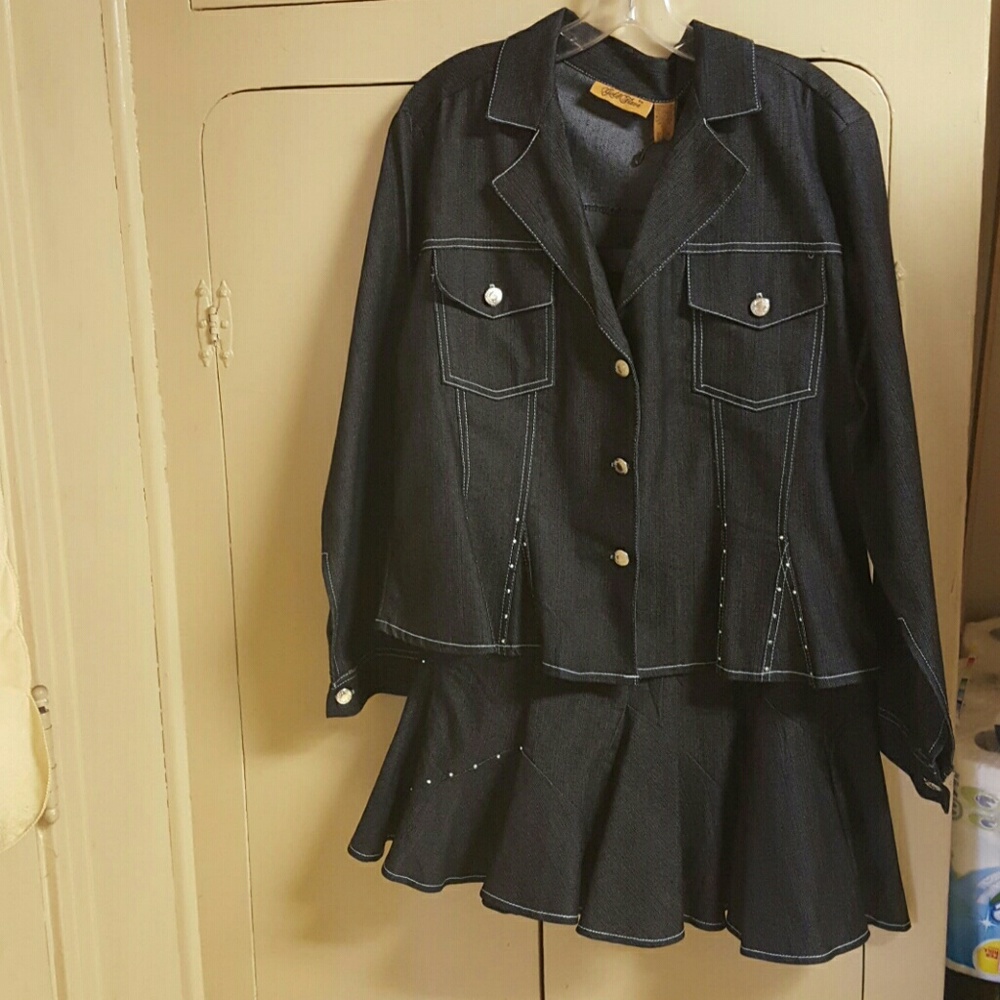 Blue Jean Suit