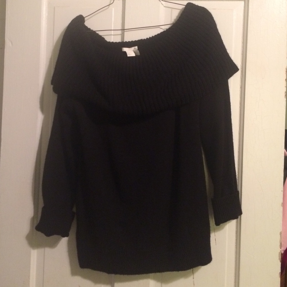 Black oversized sweater NWT