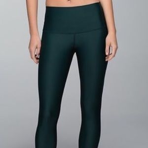 Lululemon shine tight high rise legging sz 4 black