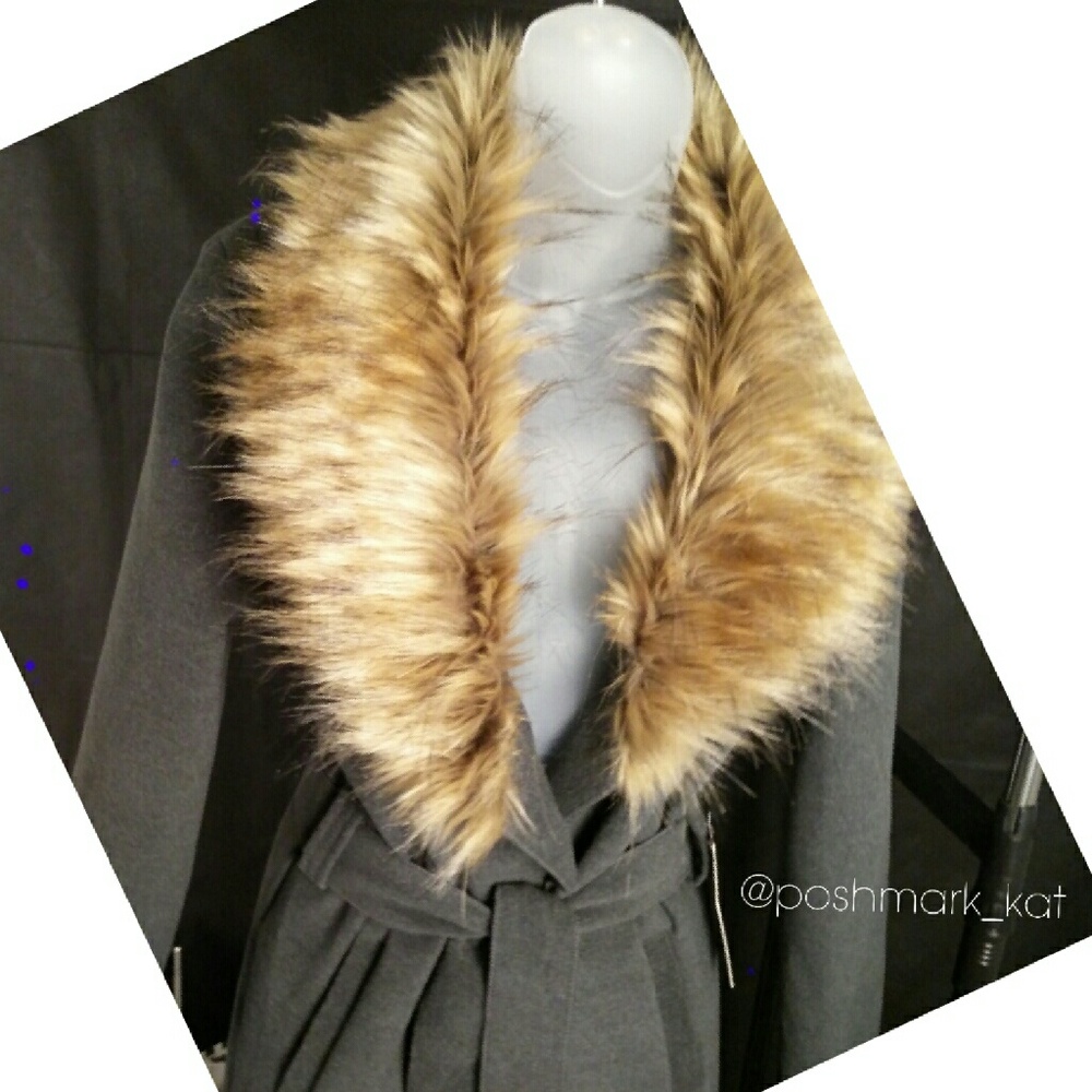 🎉Make an Offer SALE🎉 Long Wrap Coat - Picture 1 of 2