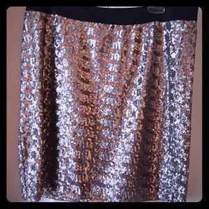 Sexy sequin skirt