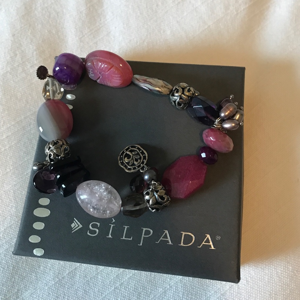 Silpada Fruit Basket Stretch Bracelet