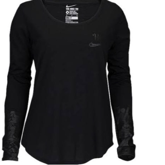 Nike Tops - Nike Graphic Rostarr Long Sleeve Running Top Med