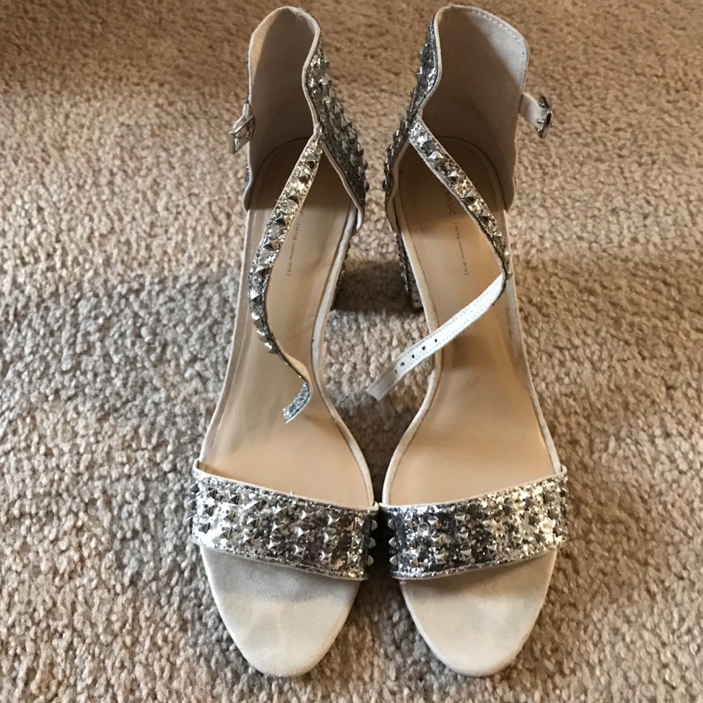 Zara open toe heeled Sandals