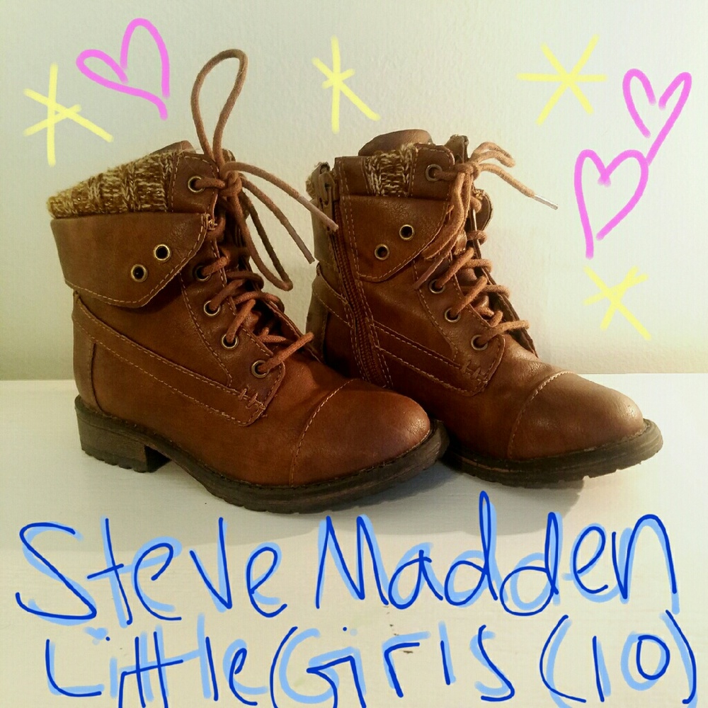 Steve Madden Little Girls Short Boots