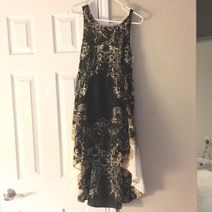 Free People. High low, open back dress
