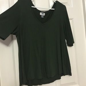 Army green classic tee