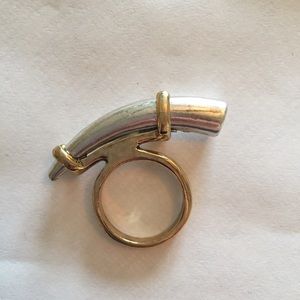 House of Harlow horn ring