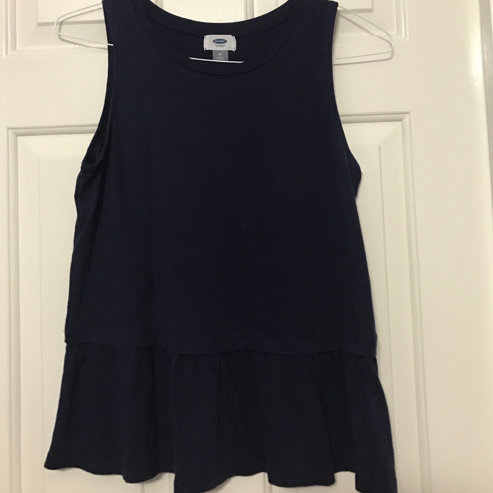 NWOT Navy blue tank top