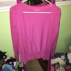 Pink cardigan