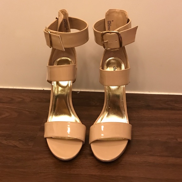 GREAT CONDITION. Nude heels. - Picture 1 of 4