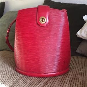 Louis Vuitton red epi