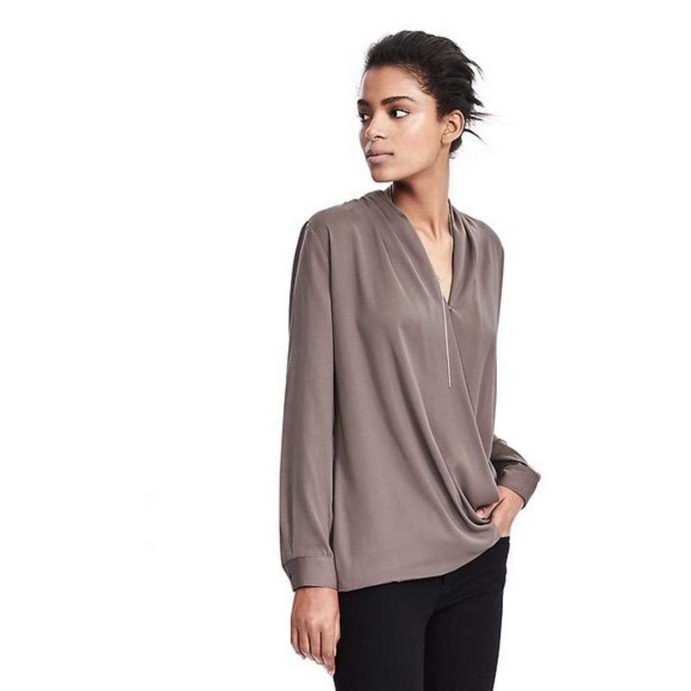 Banana Republic Wrap Shirt