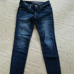 American Eagle Dark Wash Skinny Jeans