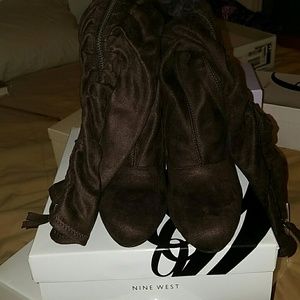 Nine West Knee High Zip