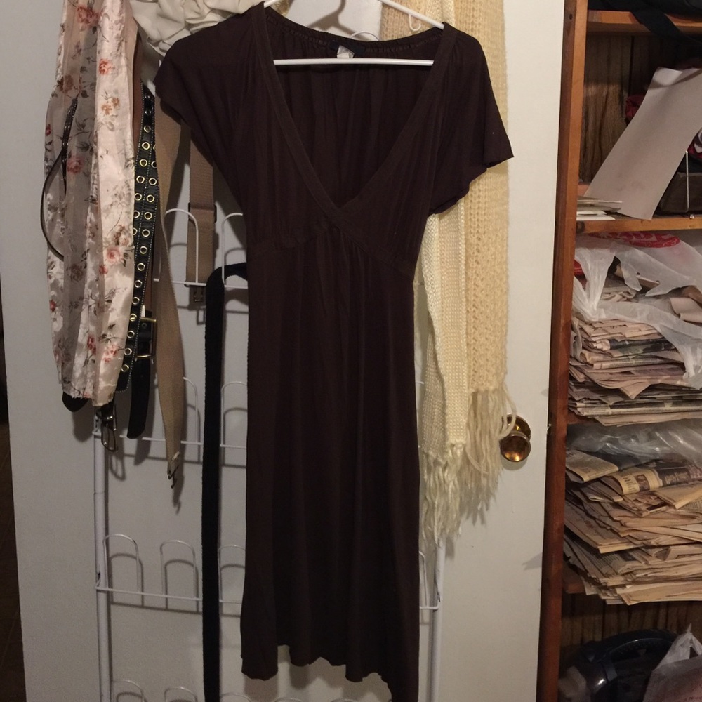 Little brown dress