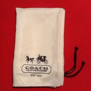 Authentic Coach Dust Bag