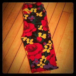 LuLaRoe Floral OS Leggings