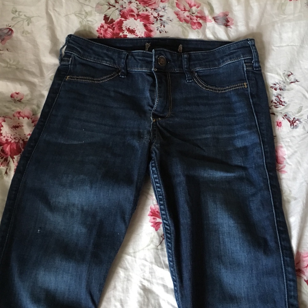 Blue Hollister Jeggings