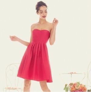 J. Crew Marlie dress in coral