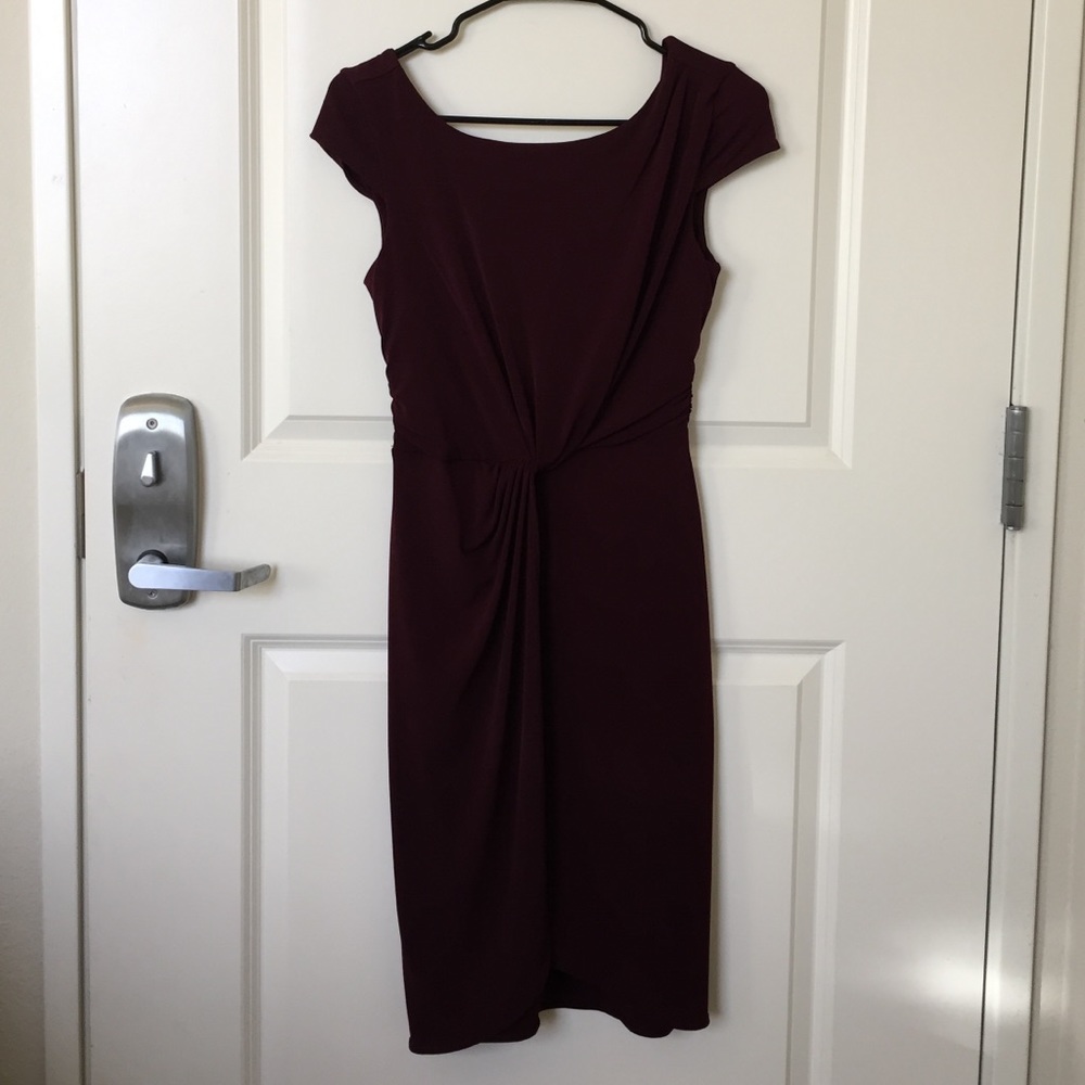 Front Tie Midi Dress
