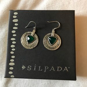 Silpada Emerald Isle Earrings