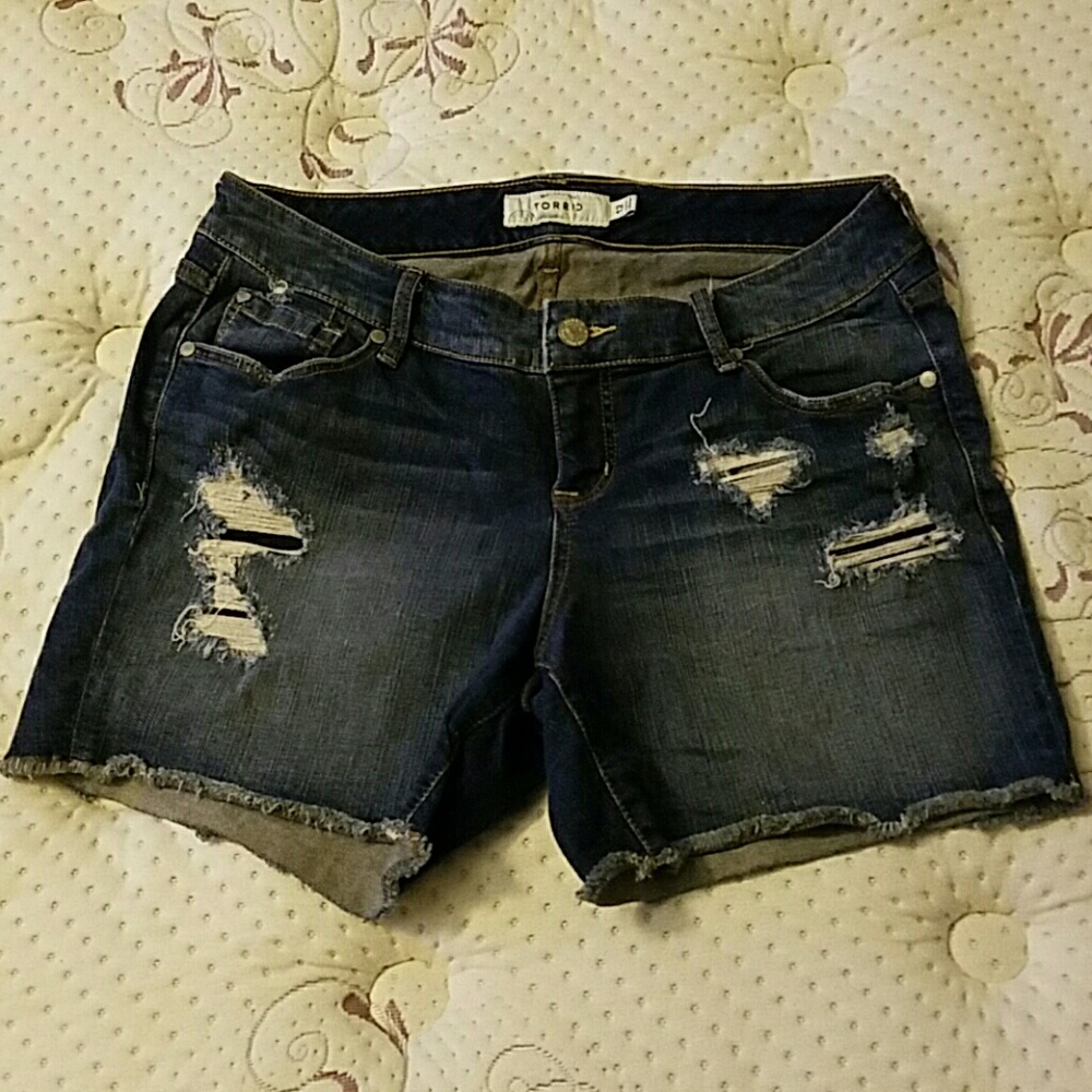 Torrid Jean shorts