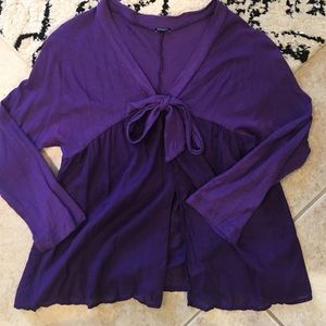 Splendid Tie-Front Top