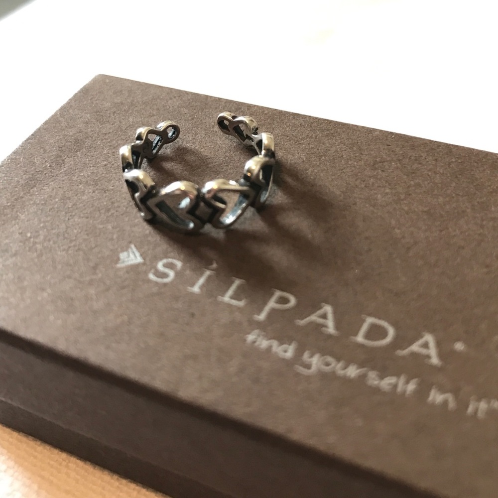 Silpada Heart Toe Ring
