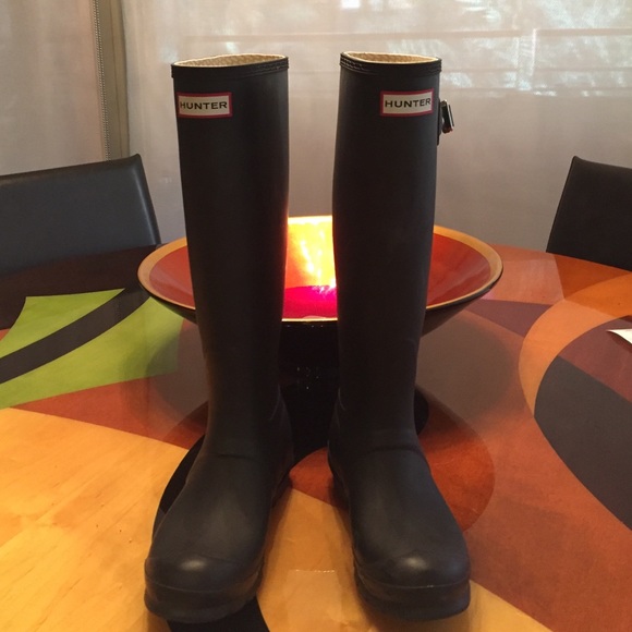 Hunter | Shoes | Hunter Boots Black 