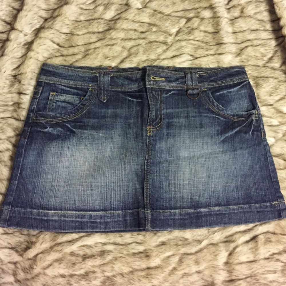 Jean mini skirt - BOGO half off!