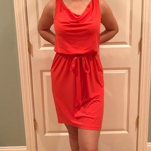 Beautiful coral dress