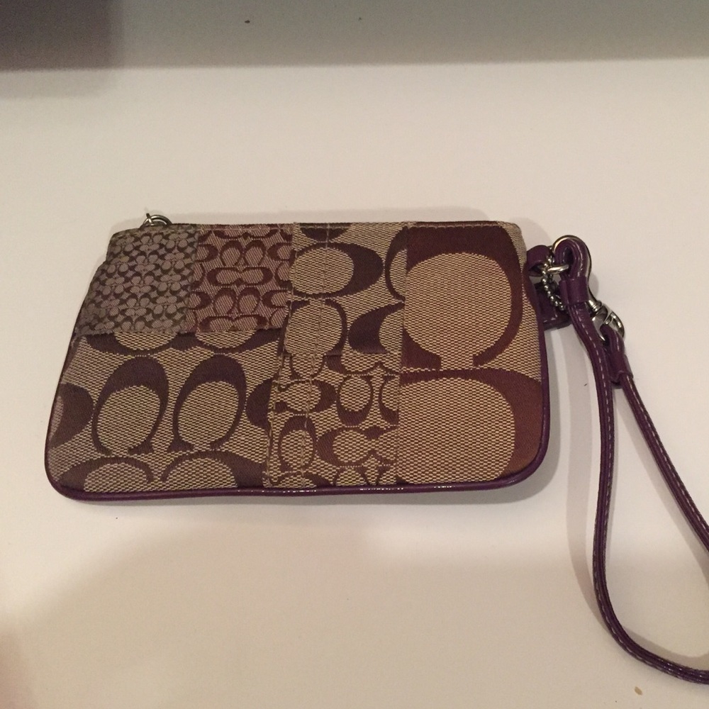 Coach wristlet