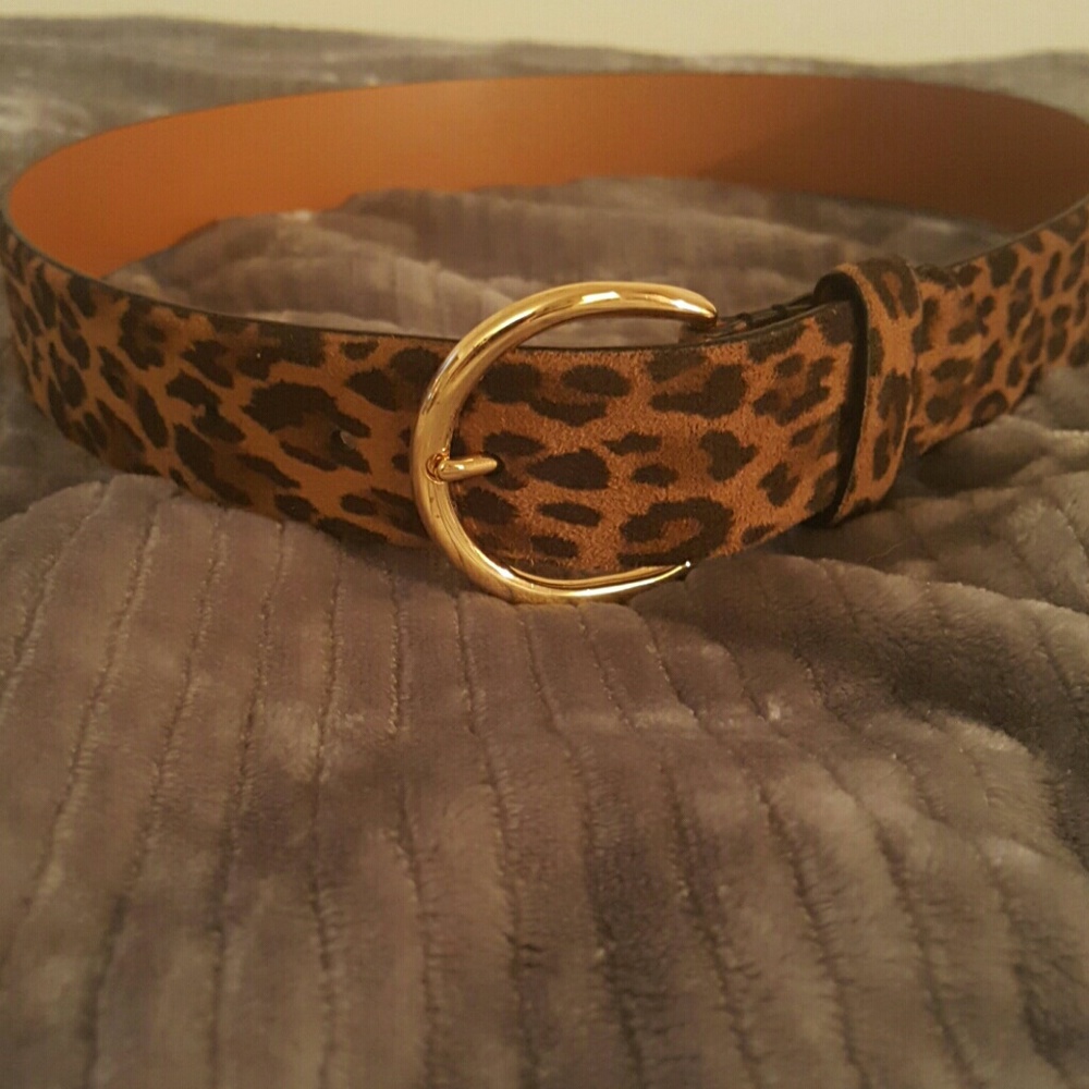 Cheetah Like New Dressy Belt