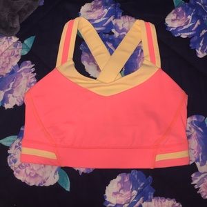 Coral & Orange LuLu Sports Bra!