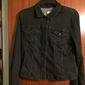 Melrose and market black jean jacket!