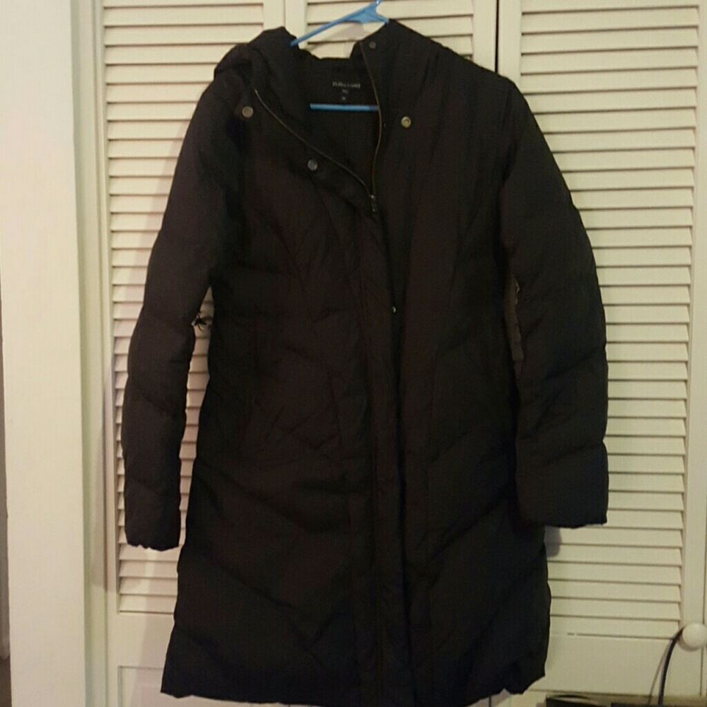 Eileen Fisher knee length winter coat