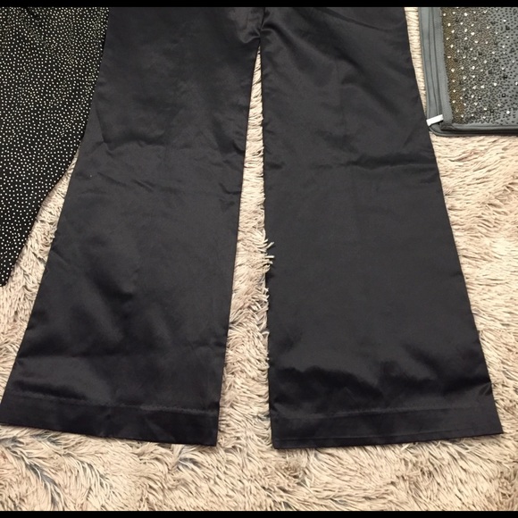 Banana Republic Silk Blend Black Long Ryan Trouser - Picture 5 of 8
