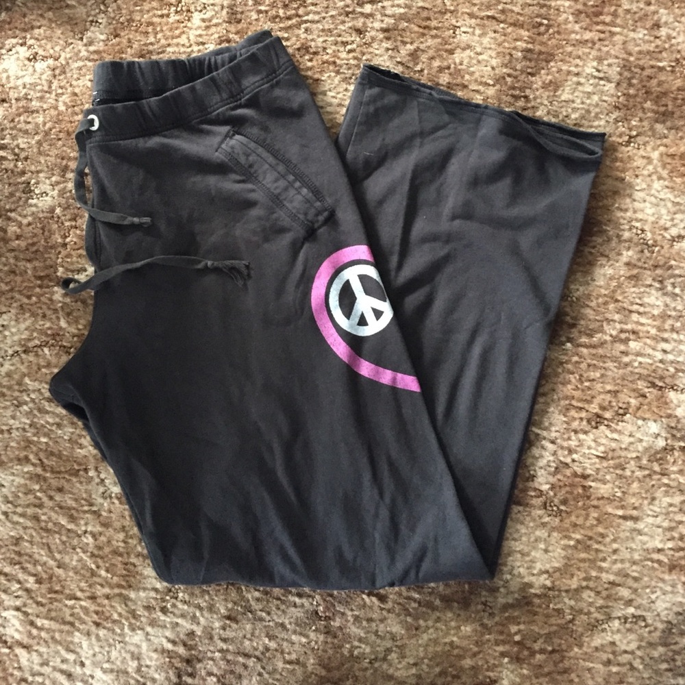 Victoria secret pink boyfriend style sweats medium