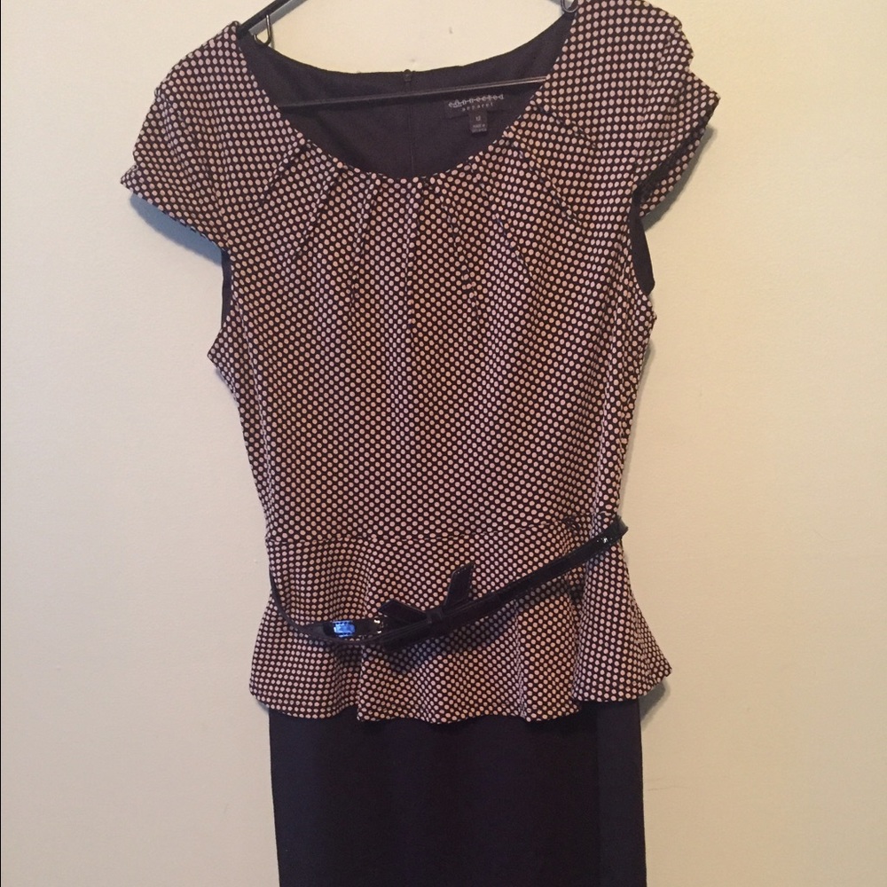 Black and Tan dress