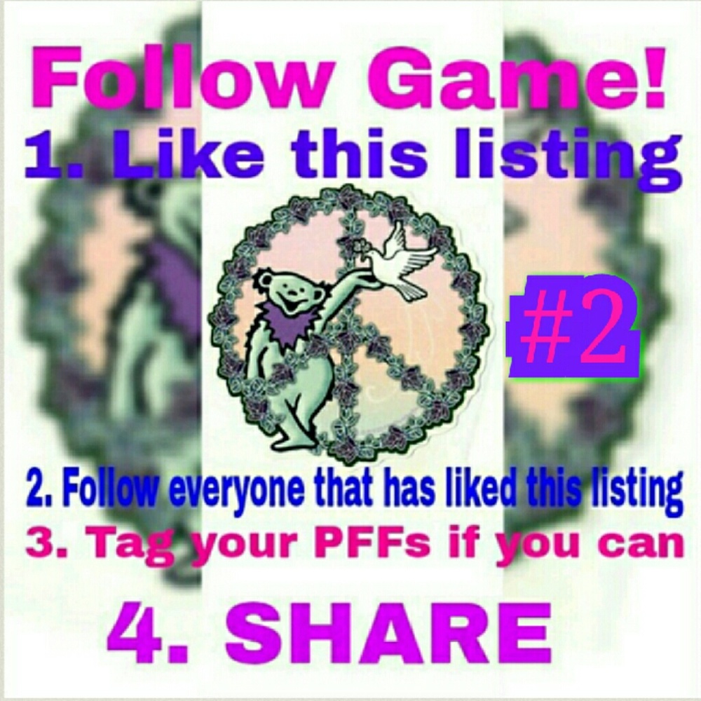 Follow Game FULL!Thanks!New FG Listed! Come play!