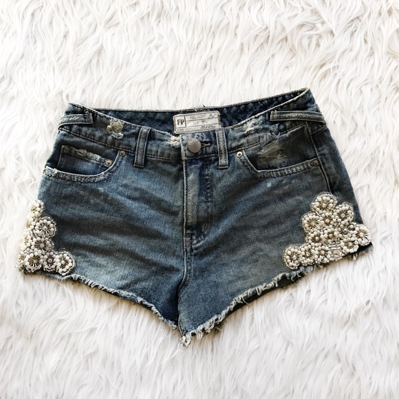 • Free People • Jewel Shorts - Picture 2 of 4